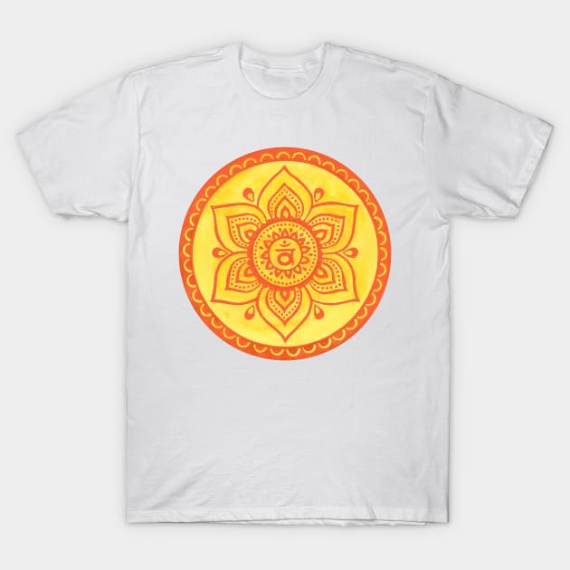 Mandala sacral chakra T-Shirt by Kunst und Kreatives